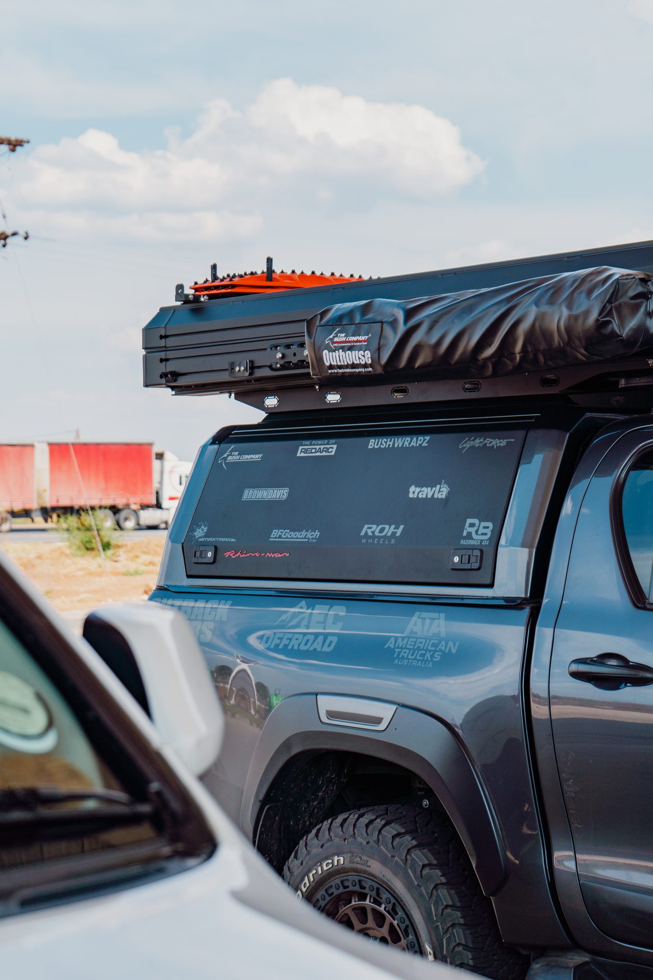 Brown Davis on The Explore Life Hilux